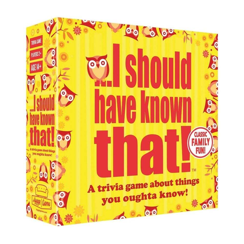 I Should Have Known That! Trivia Game - Hygge Games Family Fun Night